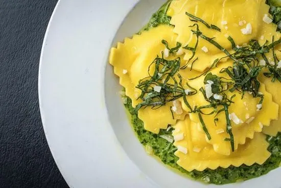 Ravioli with Pesto