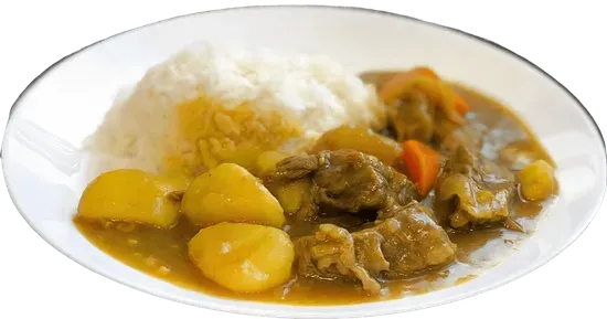 Curry Beef Stew w Rice 咖哩牛腩飯