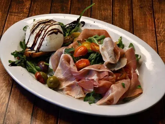 Burrata and Prosciutto