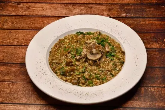 Risotto Salsiccia E Funghi