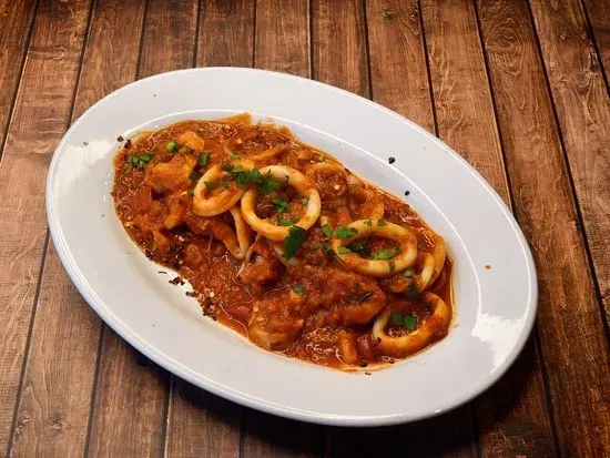 Spicy Sautèed Calamari