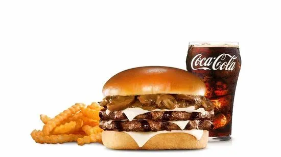 Double Mushroom & Swiss Combo