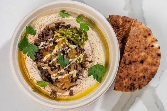 Hummus Lamb Shawarma