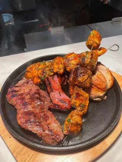 Parrilla Del Carajo. Anticucho  Pollo