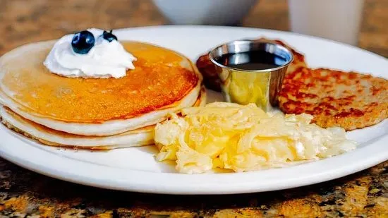 Blueberry Pancakes Plate