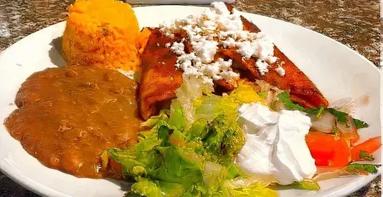 Mexican Enchilada Plate