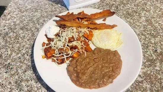 Chilaquiles Plate