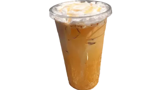 Iced Vanilla Latte (24 oz)