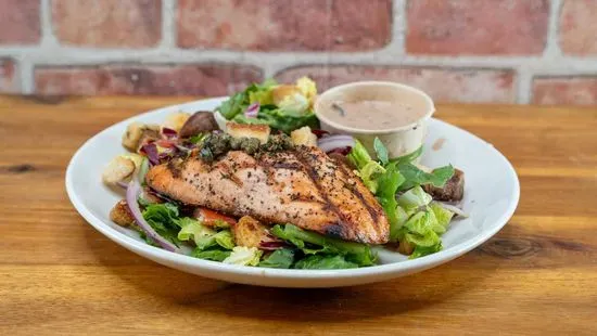 Charbroiled Salmon Salad