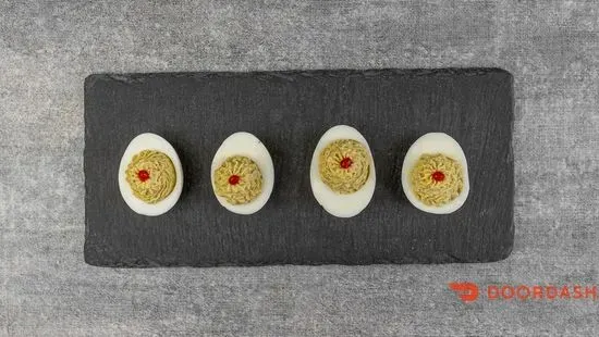 Bacon Balsamic Deviled Eggs