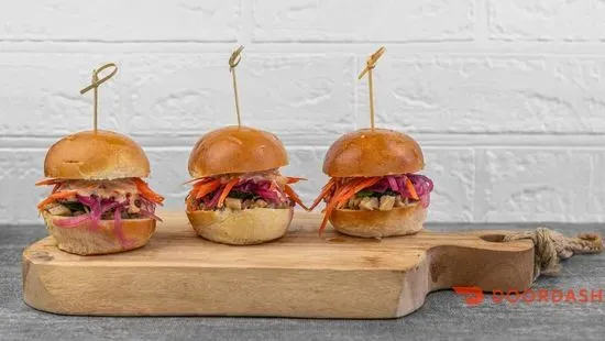 Banh Mi- Style Pork Belly Sliders