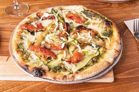 Veggie Pesto Pizza