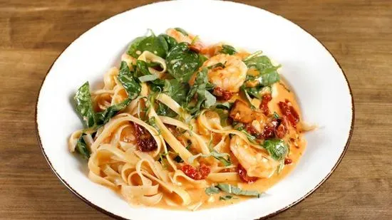 Vodka Prawn Fettuccine