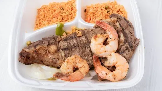 Steak and Shrimp