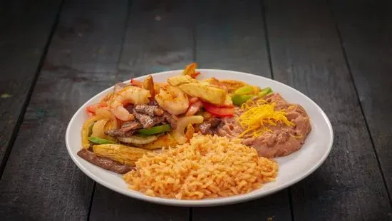 Mixed Fajitas Plate