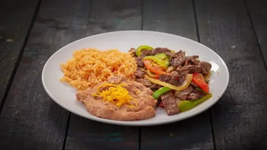 Steak Fajitas Plate