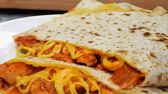 Red Chicken Quesadilla