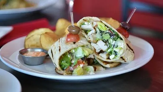 Greek Chicken Wrap