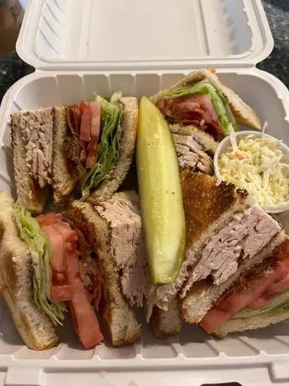 Sliced Turkey Club