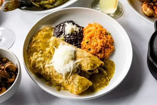 Enchiladas a la Caymus