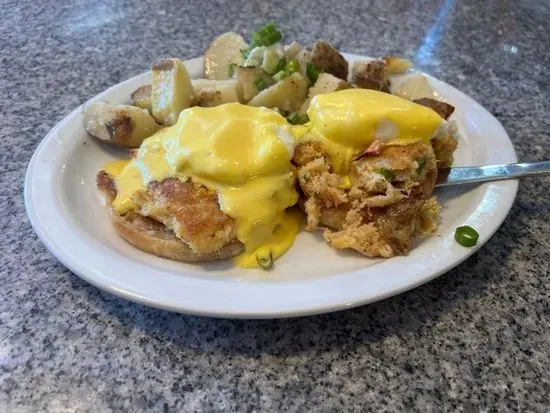 Crabcake Benedict