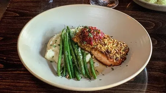 Pistachio Crusted Salmon