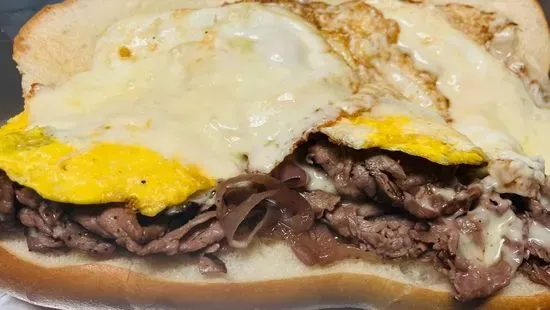 Superman Cheesesteak Sandwich