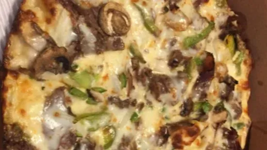 Cheesesteak Pizza