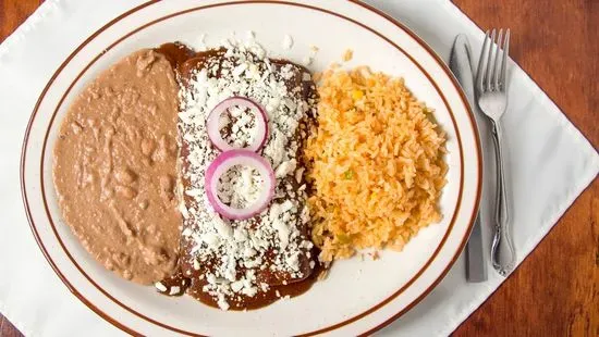 Enchiladas de Mole