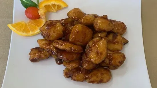 Orange Vegan Chicken