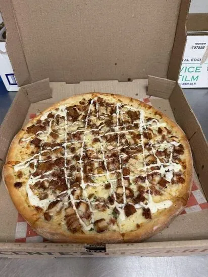 Chicken Bacon Ranch Pizza