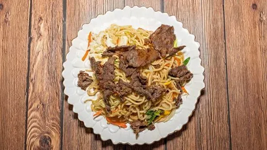 Fry Saimin Beef