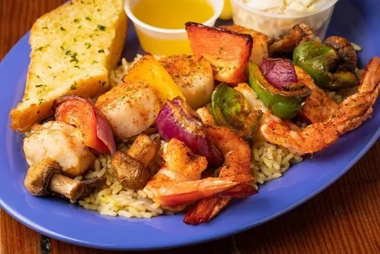 Broiled Shr / Scallop Kabob