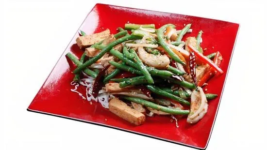 4.Green Beans w.Bean Curd