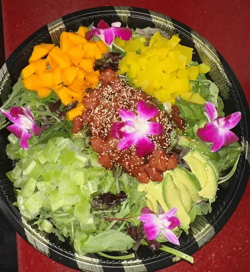 Poke Bowl Salad Tray