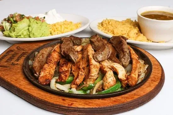 Beef and Chicken Fajitas