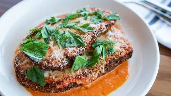 Crispy Eggplant Parmesan