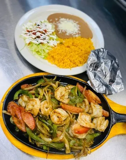 Shrimp Fajitas