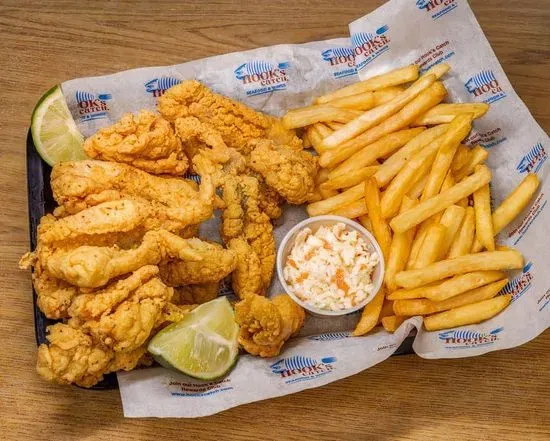 CATFISH NUGGETS DINNER.