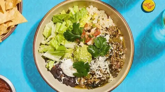 Pork Chile Verde Bowl