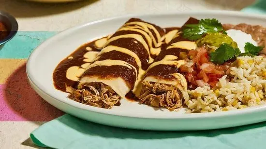 Chicken Tinga Enchiladas