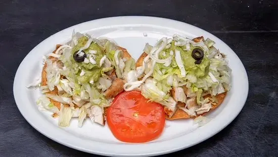 Miguel's Chicken Tostada Plate