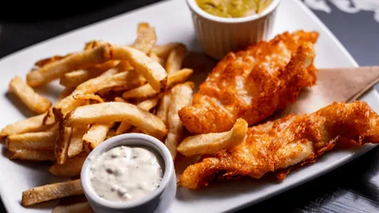 Beer Battered Fish & Chips