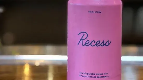 Recess Black Cherry Sparkling Soda