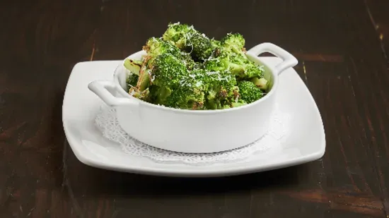 Sautéed Broccoli with Garlic & Parmesan