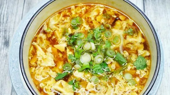 Hot & Sour Tofu Soup 酸辣豆腐湯