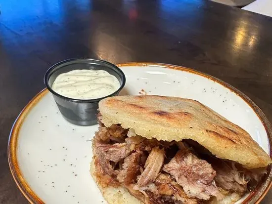 AREPA PERNIL (ROASTED PORK)