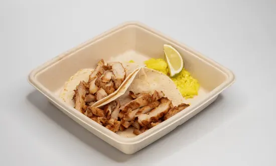 Plain Chicken Taco
