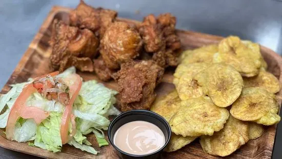 Chicharrón de Pollo con hueso