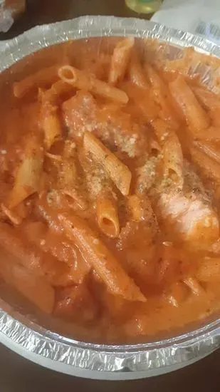 Salmon and Penne